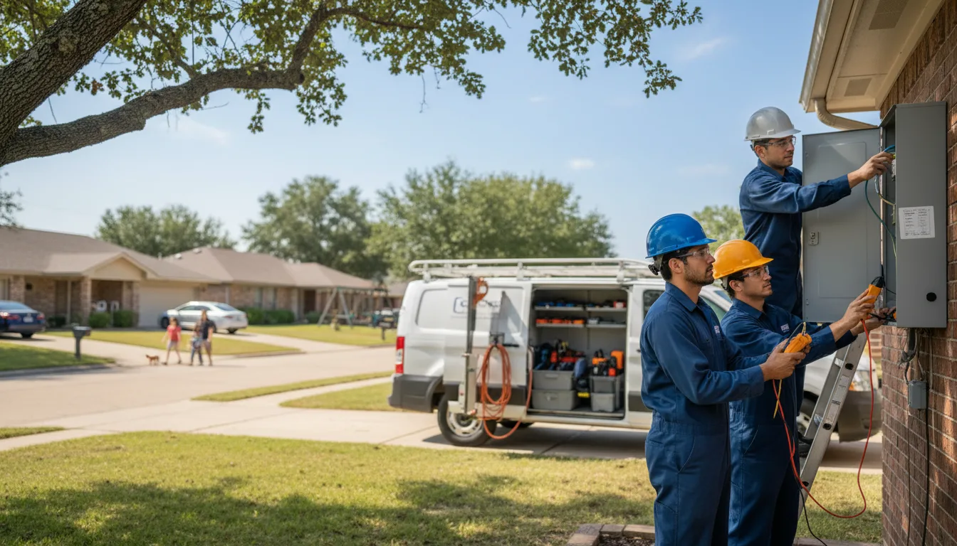 Certified electrician providing emergency electrical services in Girard, GA